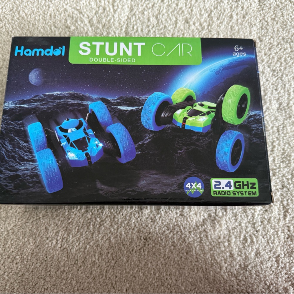 NIB Double sided stunt car with remote control